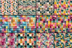 Watercolor Swatches Seamless Pattern Product Image 2