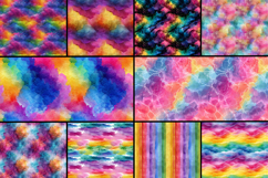 Rainbow Art Seamless Pattern Product Image 2
