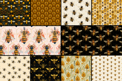 Honey Bee Seamless Pattern Product Image 2