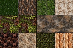 Nature Texture Seamless Pattern Product Image 2