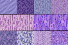 Lavender Field Seamless Pattern Product Image 2