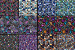 Gem Tiles Seamless Pattern Product Image 2