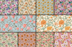 Victorian Floral Seamless Pattern Product Image 2