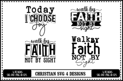 Christian Svg 4 Designs, Faith Svg, Jesus Svg Product Image 1