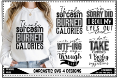 Funny Sarcastic Svg, Sarcasm Svg Product Image 1