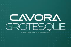 Cavora Grotesque - Font Family Product Image 1