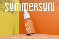 Summersun Monoline Font Product Image 1