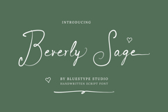 Beverly Sage - Handwritten Font Product Image 1