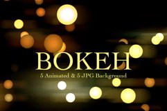 Abstract Bokeh Animated Background Product Image 1