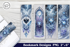 Heart Dream Printable Bookmark 4 PNG Product Image 1