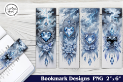 Heart Dream Printable Bookmark 4 PNG Product Image 1