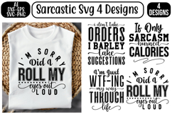 Sarcastic Svg, Funny Sarcasm Svg Product Image 1
