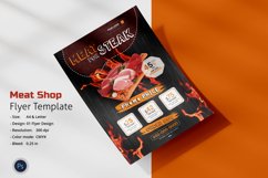 Meat Shop Flyer Template Product Image 1