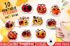 Halloween Pumpkin Stickers | Halloween Sticker Pack Product Image 1