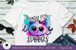 Cute Halloween Sublimation Design | Baby Bat PNG Design Product Image 1