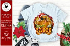 Gingerbread PNG Design | Funny Christmas Sublimation Design Product Image 1