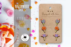 Cute Halloween Jewelry | Spooky Season Stud Earrings Product Image 1