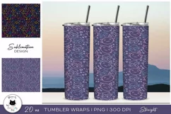 Kawaii Tumbler Wraps | Cute Cat Tumbler Design Product Image 1
