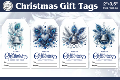 Christmas Gift Tags|Christmas Bell| PNG Sublimation Product Image 1