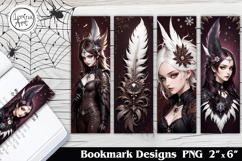 Gothic Printable Bookmark 4 PNG Product Image 1