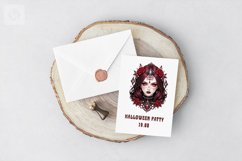 Gotic Girl. Halloween Sublimation design PNG Product Image 2
