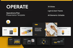 Operate - Operations Plan Google Slides Template Product Image 1