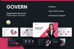 Govern - Organization Structure Google Slides Template Product Image 1