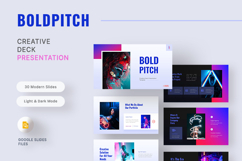 BoldPitch - Creative Deck Google Slides Template Product Image 1