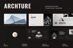 Archture - Architecture Portfolio Google Slides Template Product Image 1