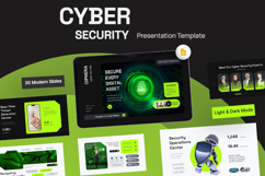 Ciphera - Cyber Security Google Slides Template Product Image 1