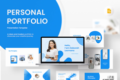 Myfolio - Personal Portfolio Google Slides Product Image 1