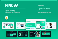 Finova - Digital Banking Google Slides Template Product Image 1
