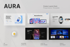 Aura - Product Launch Deck Google Slides Product Image 1
