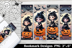 Halloween Printable Bookmark 4 PNG Product Image 1
