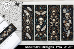 Ghosts Printable Bookmark 4 PNG Product Image 1
