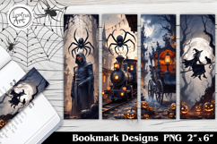 Halloween Printable Bookmark 4 PNG Product Image 1