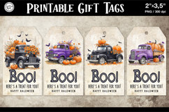 Halloween Gift Tags| Halloween Track| PNG Product Image 1