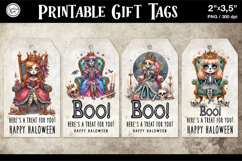Halloween Gift Tags| Zombie Doll | PNG Product Image 1