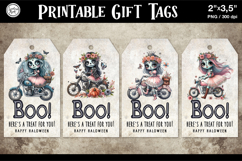 Halloween Gift Tags| Zombie Doll | PNG Product Image 1