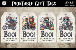 Halloween Gift Tags| Zombie Doll | PNG Product Image 1
