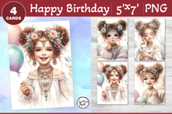 Happy Birthday Card. Printable cards Product Image 1