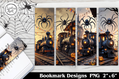 Halloween Printable Bookmark 4 PNG Product Image 1