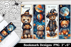 Halloween Printable Bookmark 4 PNG Product Image 1