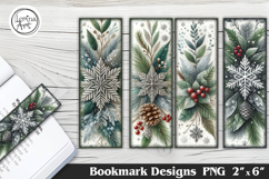 Christmas Printable Bookmark 4 PNG Product Image 1