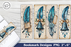 Christmas Printable Bookmark 4 PNG Product Image 1