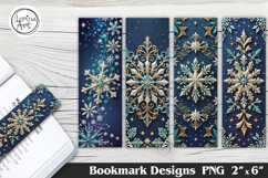 Christmas Printable Bookmark 4 PNG Product Image 1