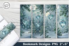 Christmas Printable Bookmark 4 PNG Product Image 1