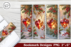 Christmas Printable Bookmark 4 PNG Product Image 1