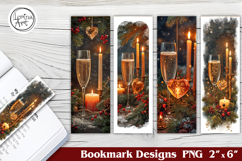 Christmas Printable Bookmark 4 PNG Product Image 1