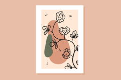 Minimal vector floral posters Product Image 3